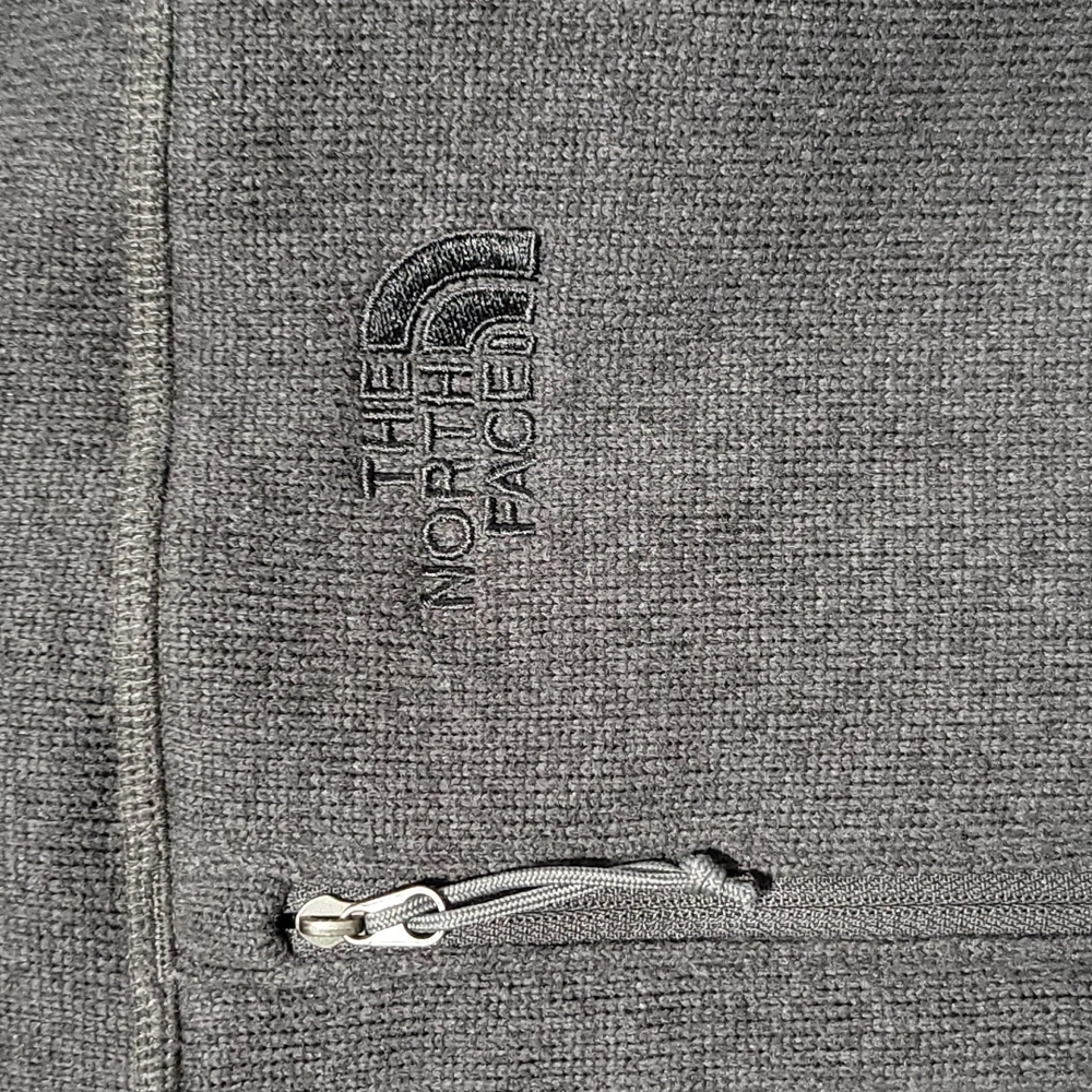 The North Face Black Quarter-Zip Fleece Pullover - Picture 3 of 4